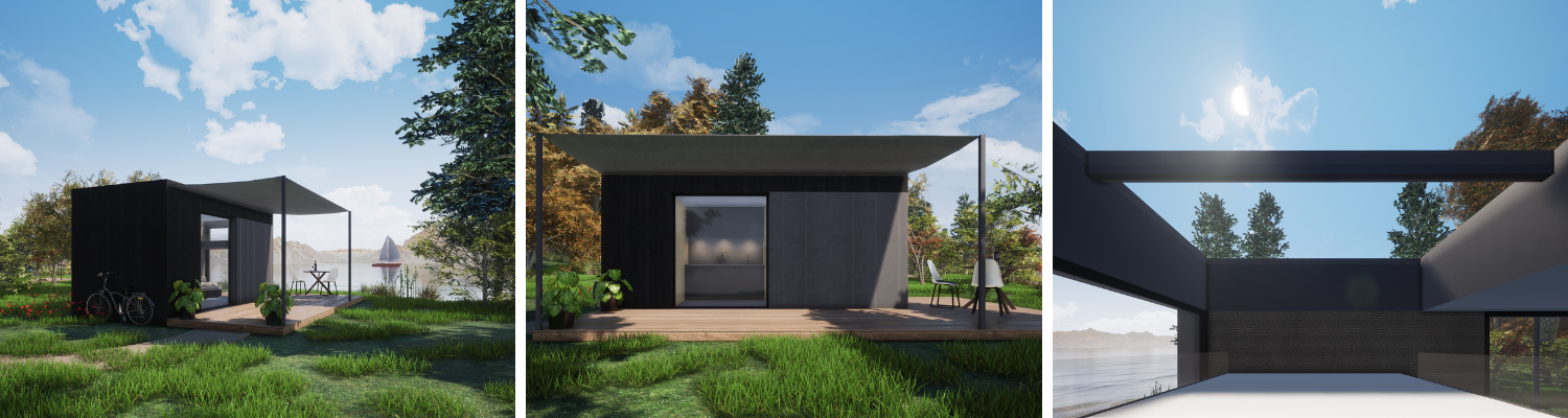 Maison containet lodges.